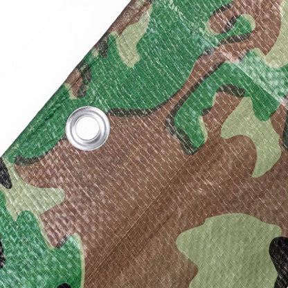 Presenning Forstærket 5x6 m Camouflage