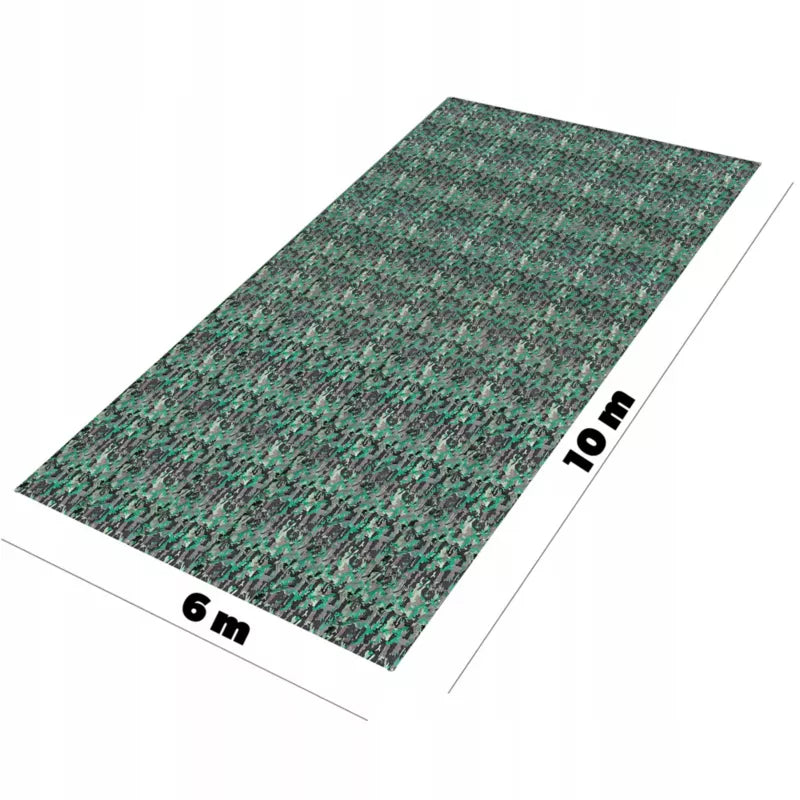 Presenning Forstærket 6x10 m Camouflage
