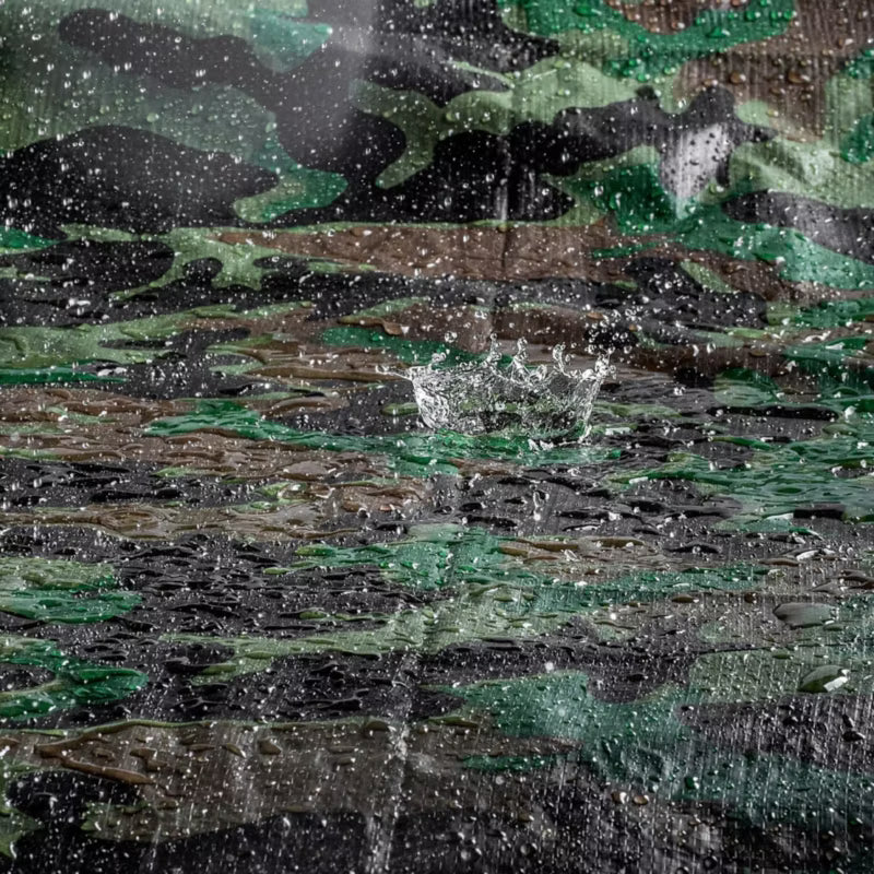 Presenning Forstærket 6x10 m Camouflage