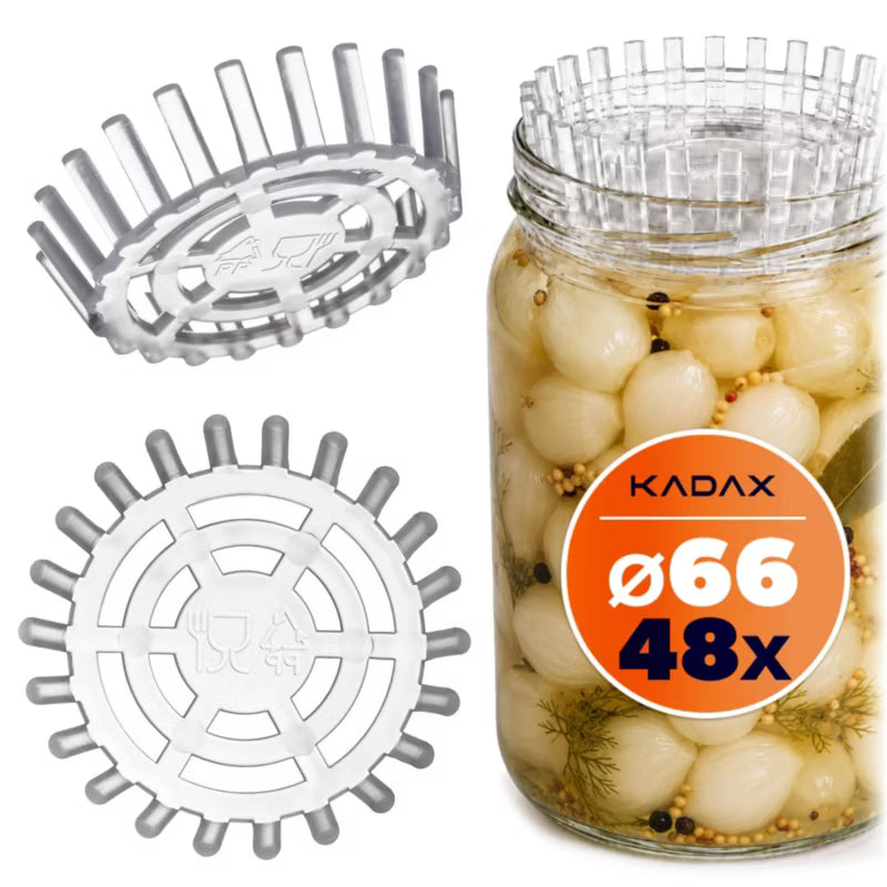 Pressenet til Sylteglas Ø66 mm Transparent 48 Stk.