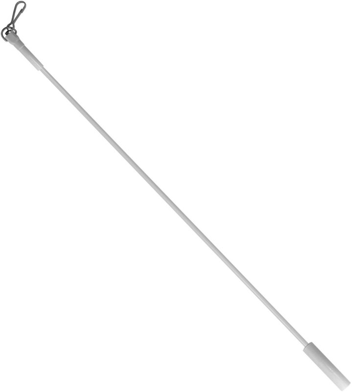 Gardinia skydestang 100 cm hvid