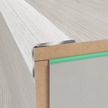 Aluminium Trappetrinprofil 25 x 1200 mm Eg Canberra Grå