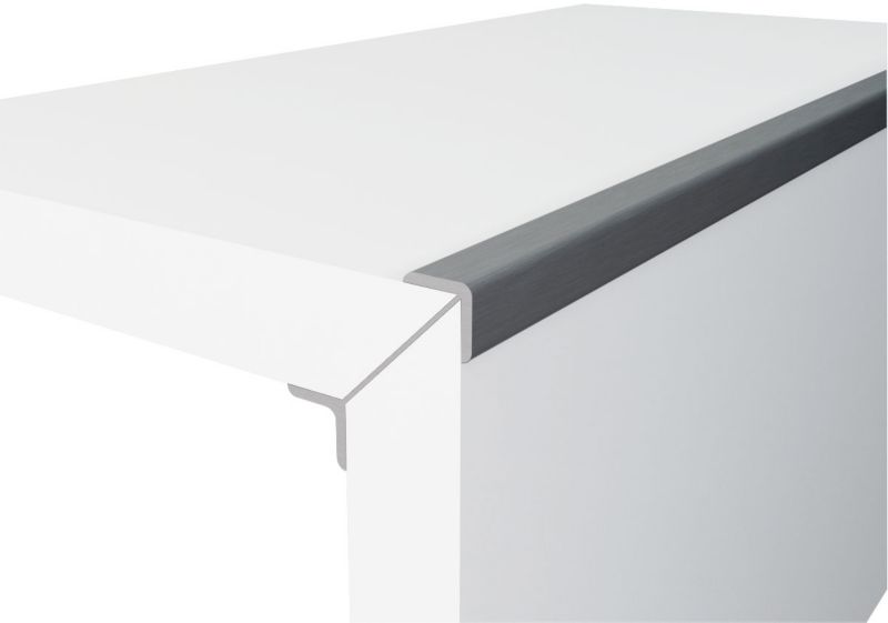 Aluminiumsprofil Z-hjørne Walldesign 24 x 24 x 2600 mm