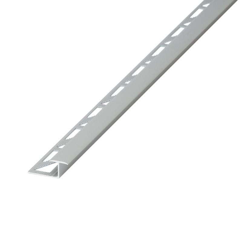 Aluminiumsprofil T-formet 10 mm Sølv Mat 2,5 m