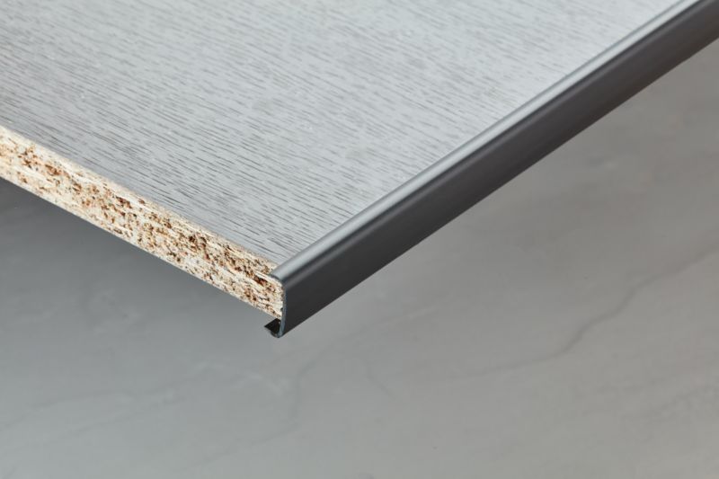 Møbelprofil Hvid RAL9003 Mat 260x1,8x0,2 cm PVC