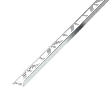 Fliseafslutningsprofil 250 cm Sølv Aluminium