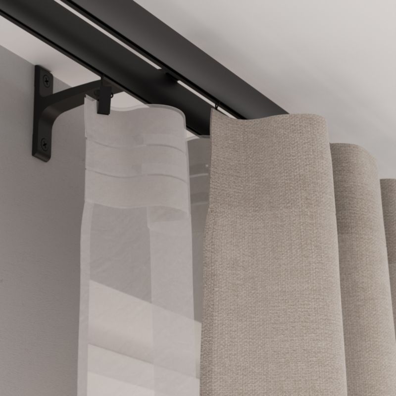 Goodhome Trikala flad profil 240 cm mat-sort