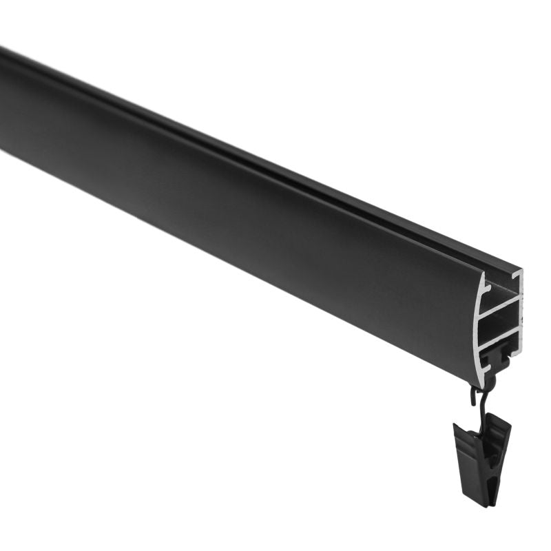 Goodhome Trikala flad profil 240 cm mat-sort