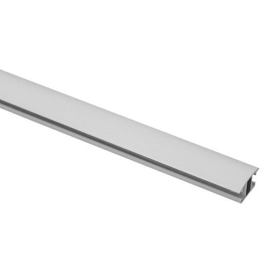 GoodHome Trikala flad profil i hvid, 200 cm
