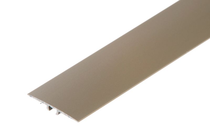 Aluminiumsprofil T-Type 35 mm 0,93 m Champagne Mat