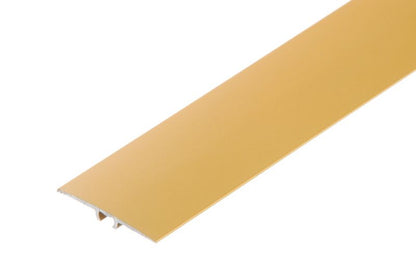 Flad Tærskelprofil Aluminium 35 mm x 2,79 m Guld | 5904584837401