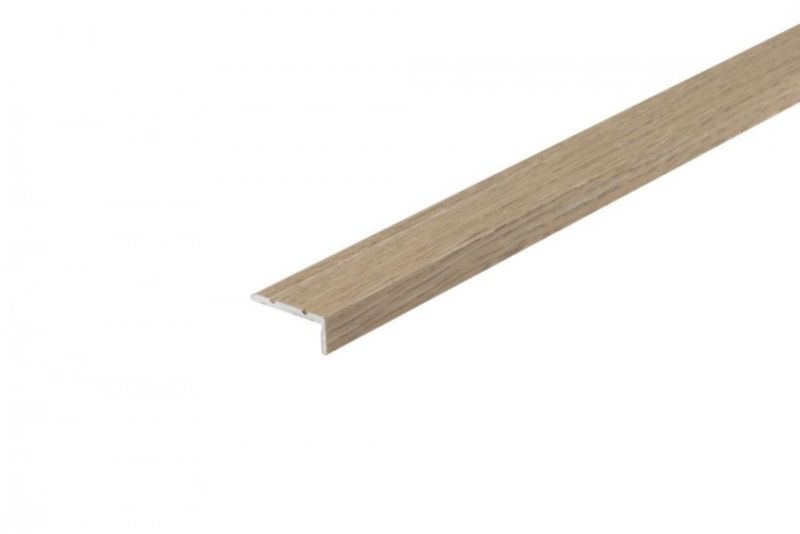 Aluminium Trappeprofil 25x10 mm 270 cm Egelys Brun Selvklæbende