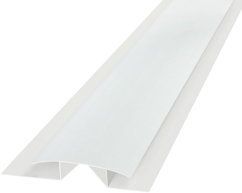 Universal PVC-profil 2700 mm sølvstribe