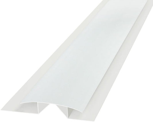 Universal PVC-profil 2700 mm sølvstribe