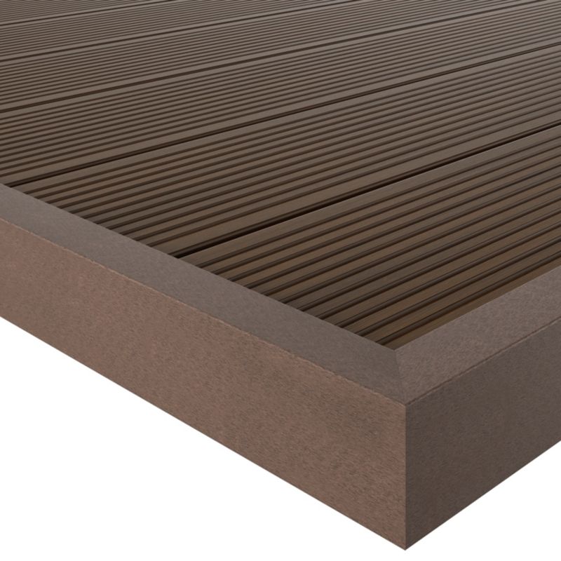Afslutningsprofil 2,2 m brun