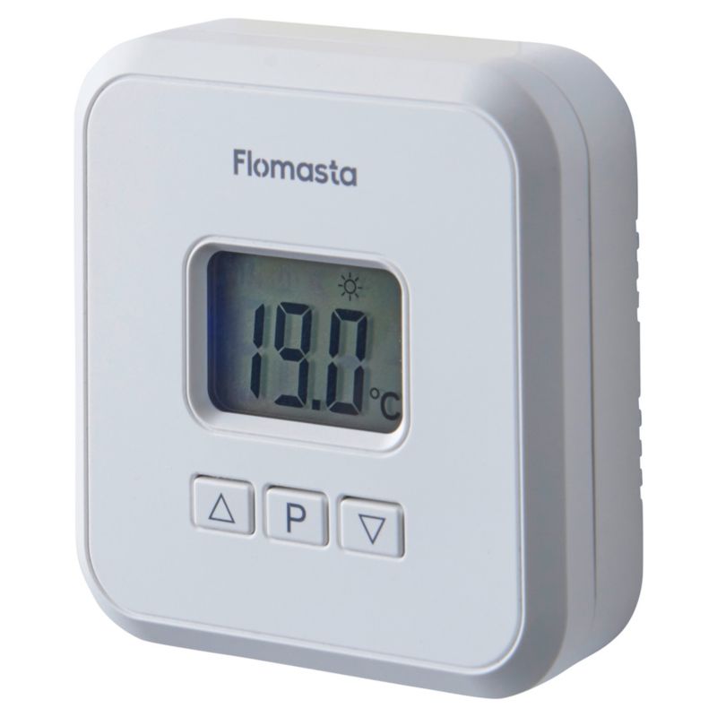 Flomasta kablet LCD-programmer til centralvarme