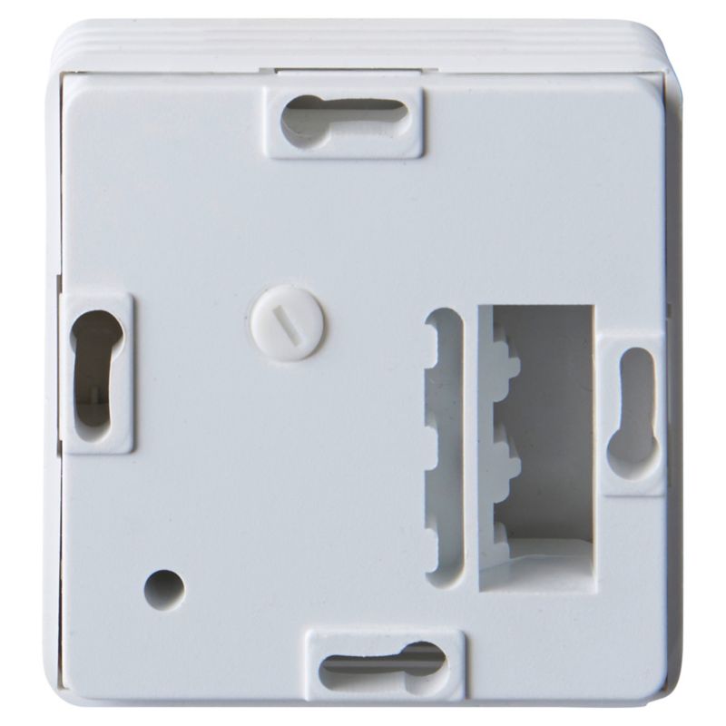 Manuel Rumtermostat Kablet 70x70 mm Hvid