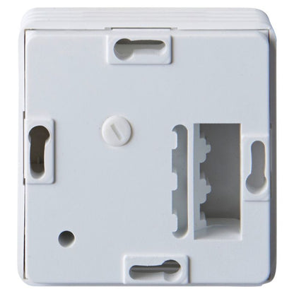 Manuel Rumtermostat Kablet 70x70 mm Hvid
