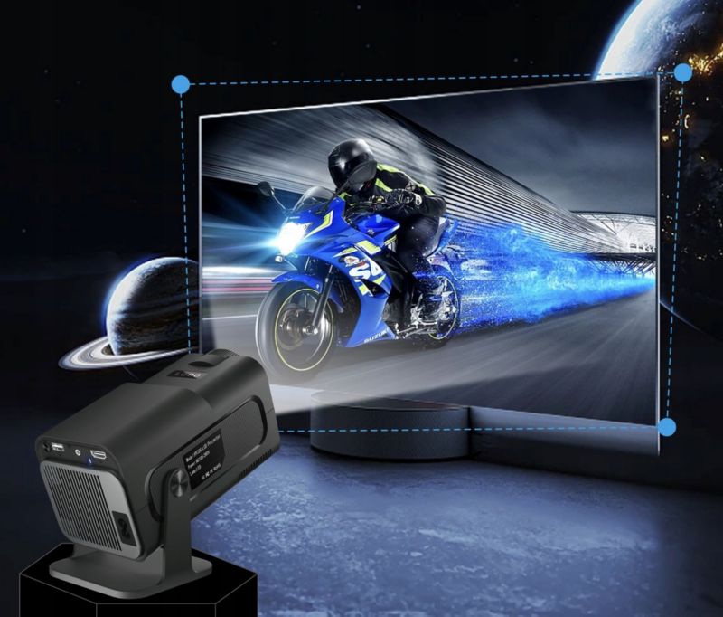 Magcubic Hy HY320 bærbar projektor FULLHD WiFi ANDROID 11 + SMART TV 1 sæt