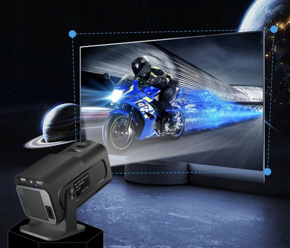 Magcubic Hy HY320 bærbar projektor FULLHD WiFi ANDROID 11 + SMART TV 1 sæt