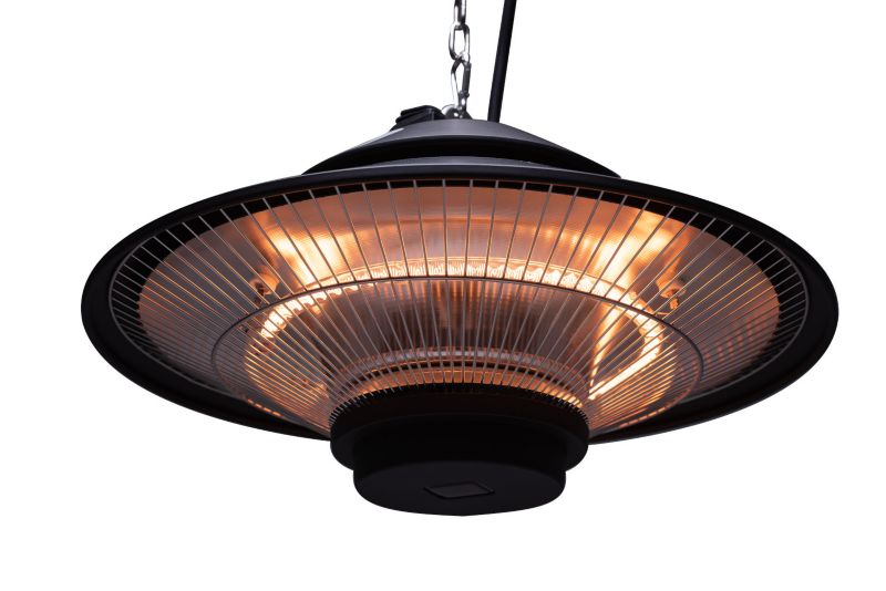 Terrassevarmer K-OPGS 1500W IP44 Sort