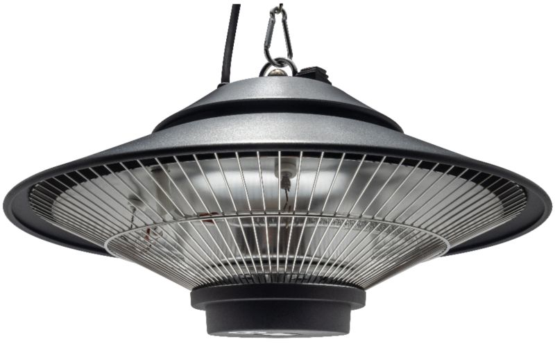 Terrassevarmer K-OPGS 1500W IP44 Sort