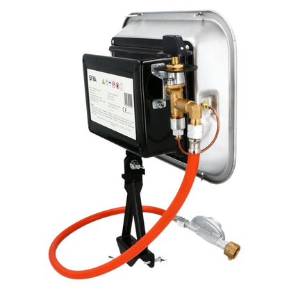 Gasvarmer Keramisk 4600W med Regulator ROI-46
