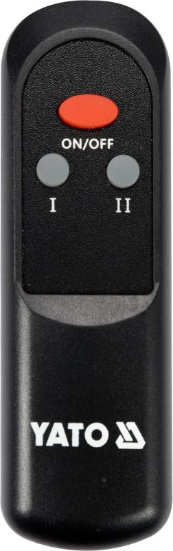 Yato varmekurv 2000 W med fjernbetjening