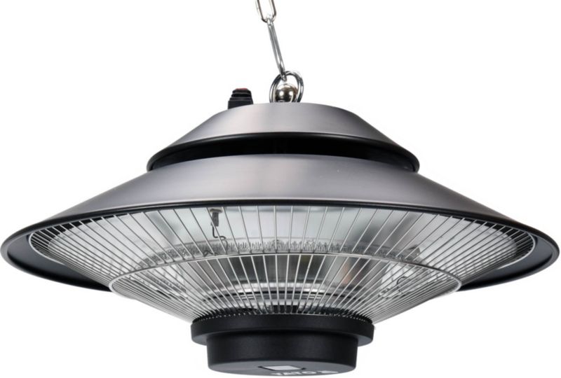 Yato varmeovn med lampe 1500 W og fjernbetjening