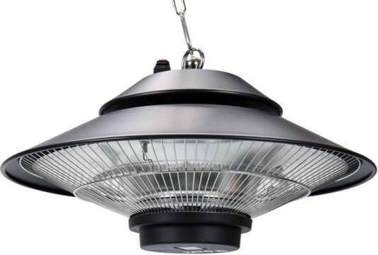 Yato varmeovn med lampe 1500 W og fjernbetjening