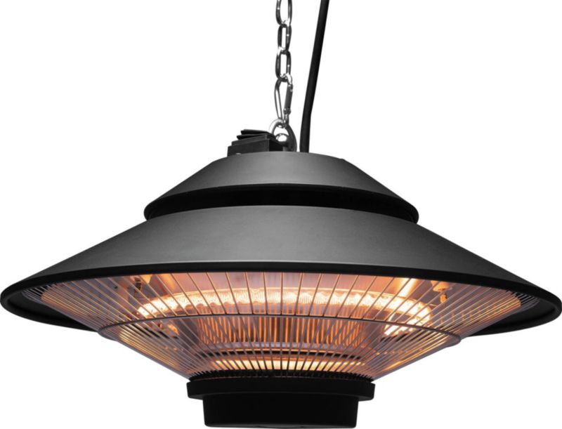Yato varmeovn med lampe 1500 W og fjernbetjening