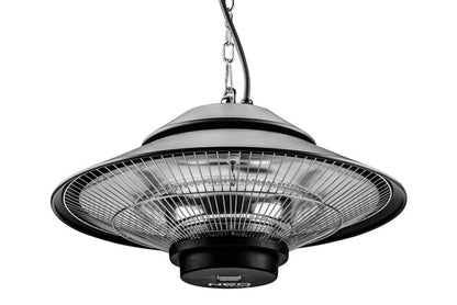 Terrassevarmer Loftmodel 1500W IP44 med Fjernbetjening 90-034