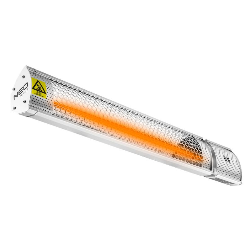 Terrassevarmer 2000W Infrarød med Fjernbetjening 90-030