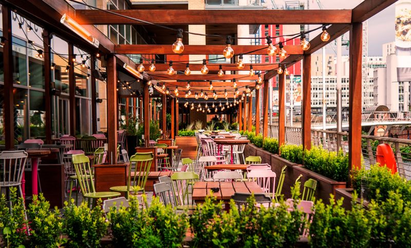 Terrassevarmer 2000W Infrarød med Fjernbetjening 90-030