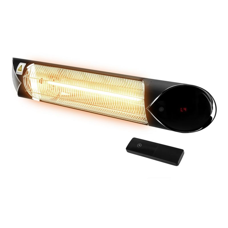 Infrarød Varmer 2000W IP55 med Fjernbetjening 90-039