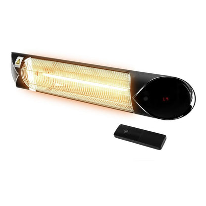 Infrarød Varmer 2000W IP55 med Fjernbetjening 90-039