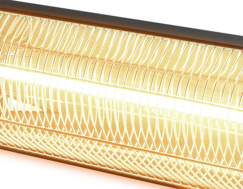 Infrarød Varmer 2000W IP55 med Fjernbetjening 90-039