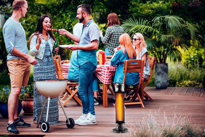Stående Terrassevarmer 1000W IP44 20x62 cm