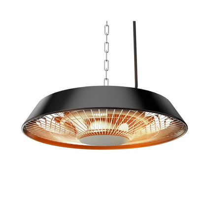 Loftvarmer 1500W Halogen Aluminium IP44 90-037