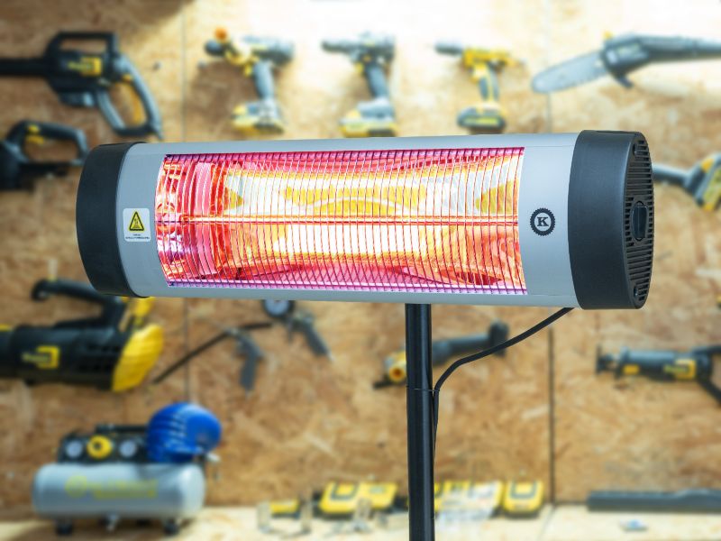 Kaltmann K-OPG 2000W infrarød terrassevarmer IP24 til opvarmning op til 20 m², 1 stk.