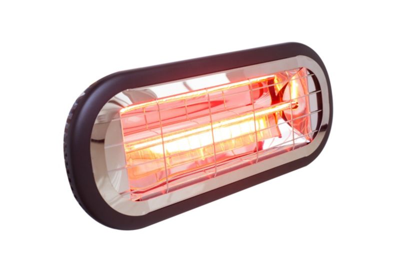 Kaltmann K-OPM 2000W IP65 halogen kortbølget infrarød varmeovn, 1 stk.
