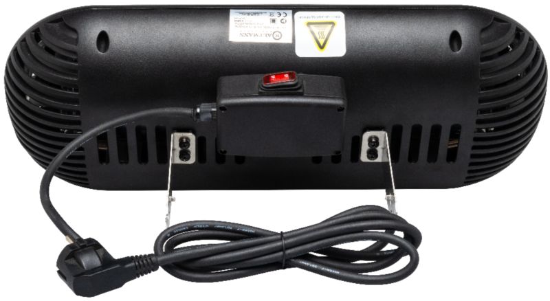 Infrarød Terrassevarmer K-OPM 2000W IP65 Sort | 5906395112869