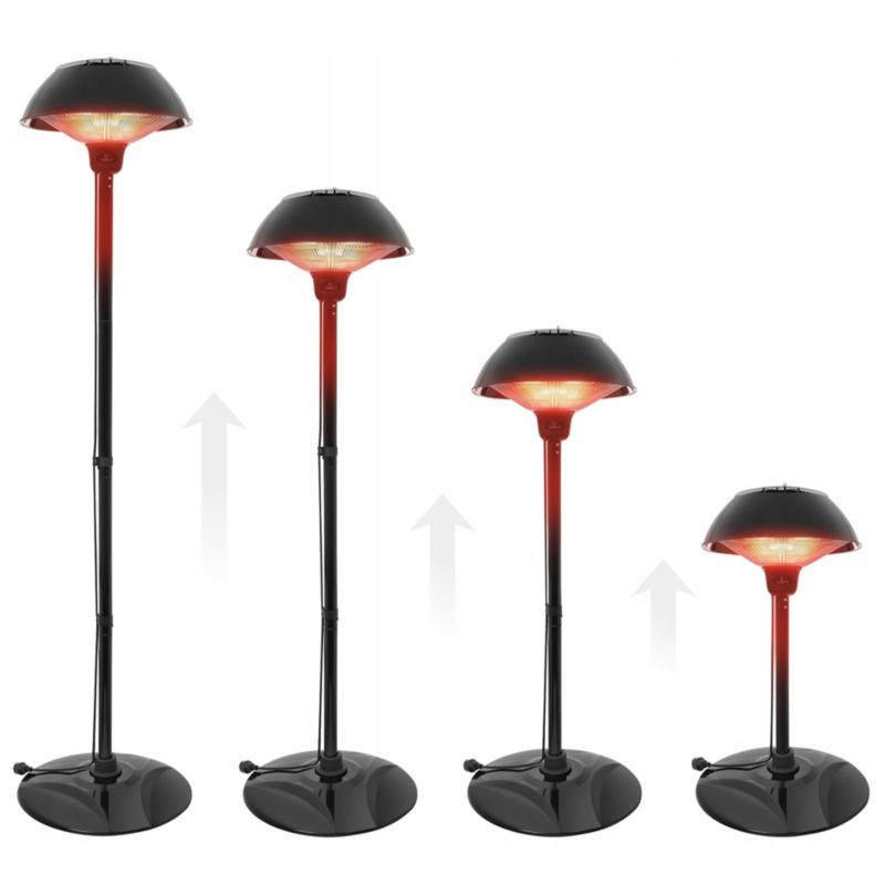 Terrassevarmer Fritstående 1500W IP34 VERONA STAND