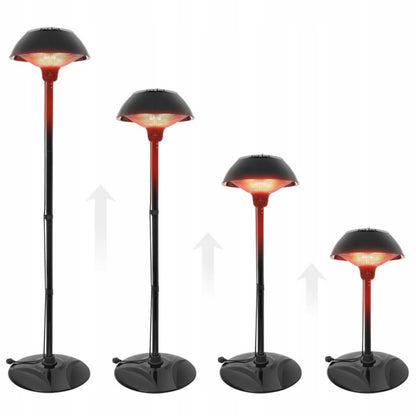 Terrassevarmer Fritstående 1500W IP34 VERONA STAND