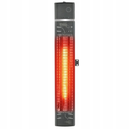 Terrassevarmer ROMA BLACK 2000W Sort IP55