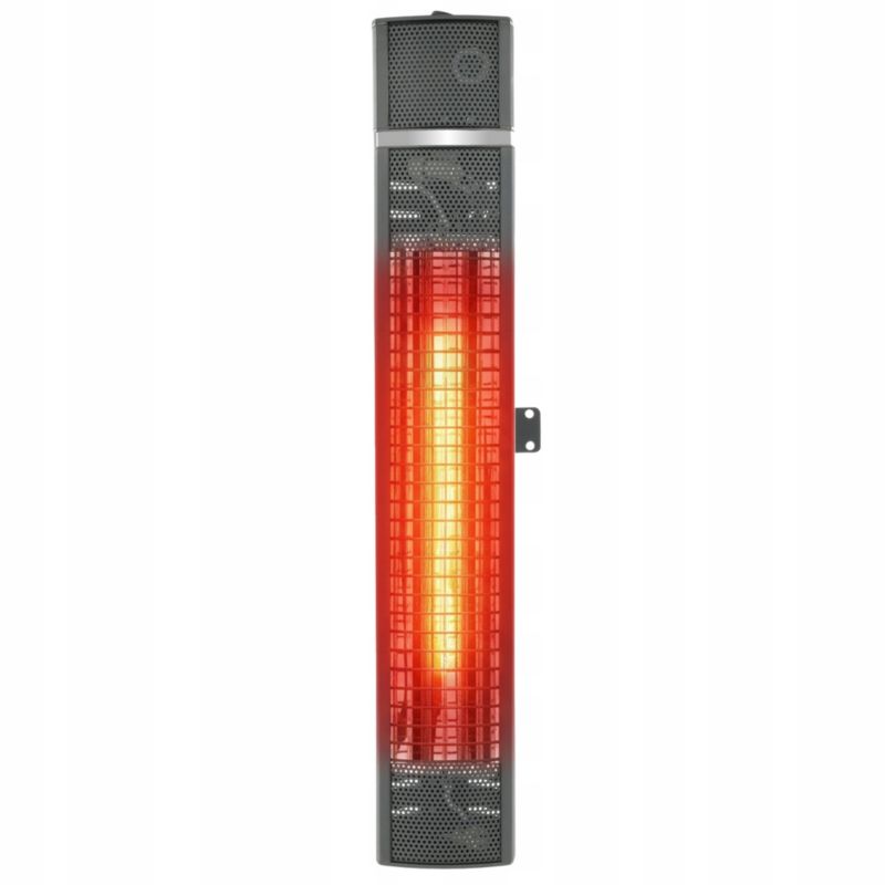 Terrassevarmer ROMA BLACK 2000W Sort IP55