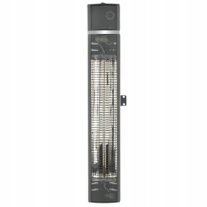 Terrassevarmer ROMA BLACK 2000W Sort IP55