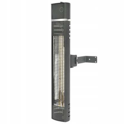 Terrassevarmer ROMA BLACK 2000W Sort IP55