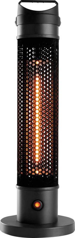 Tårnvarmelampe 800W Bærbar Sort