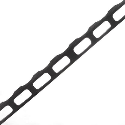 Afretningsskinne 15x2000 mm Plast Grå | 5906725226839